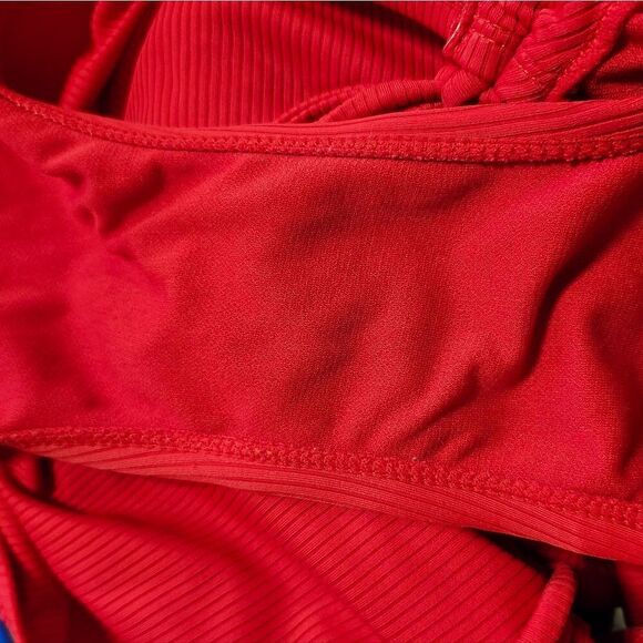 BRAND NEW TIME AND TRU ONE PIECE WOMEN'S DRAWING TIE SIDE TUMMY CONTROL SWIMSUIT - Picture 13 of 15